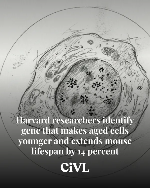 Harvard researchers identify gene that makes aged cells younger